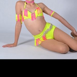 Custom jazz dance costume